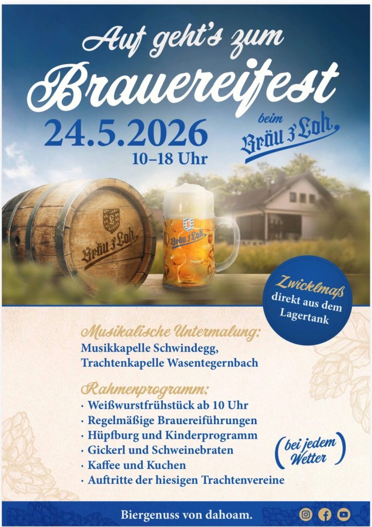Bild Plakat Brauereifest 2026
